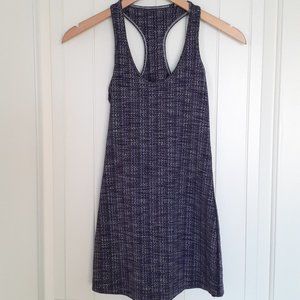 Lululemon Cool Racerback Extra Long Tank in Ziggy Wee Caspian Purple Size 4